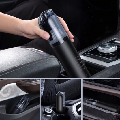 PowerClean Pro: Ultra-Compact and Portable Car Vacuum Cleaner